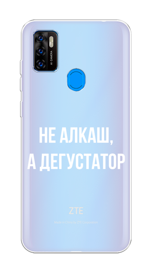 

Чехол на ZTE Blade A7s 2020 "Дегустатор", Белый;бежевый, 133950-6