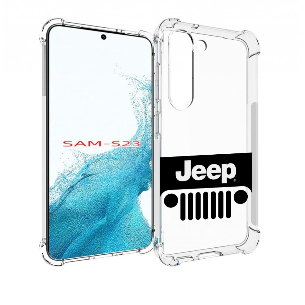 

Чехол Mypads Jeep 3 Мужской Для Samsung Galaxy S23, Прозрачный, Tocco