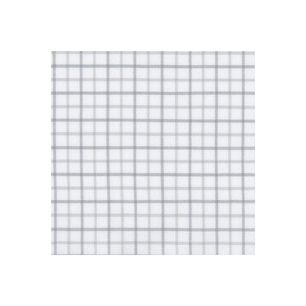 

Ткань Peppy Brooklyn plaid flannel SRKF-17258-186 SILVER 100x110 см 146+/-5 г/м2, Белый