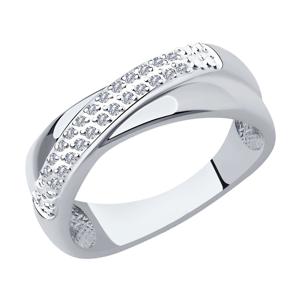 

Кольцо из белого золота с бриллиантом р.  SOKOLOV Diamonds 1012009-3, 1012009-3