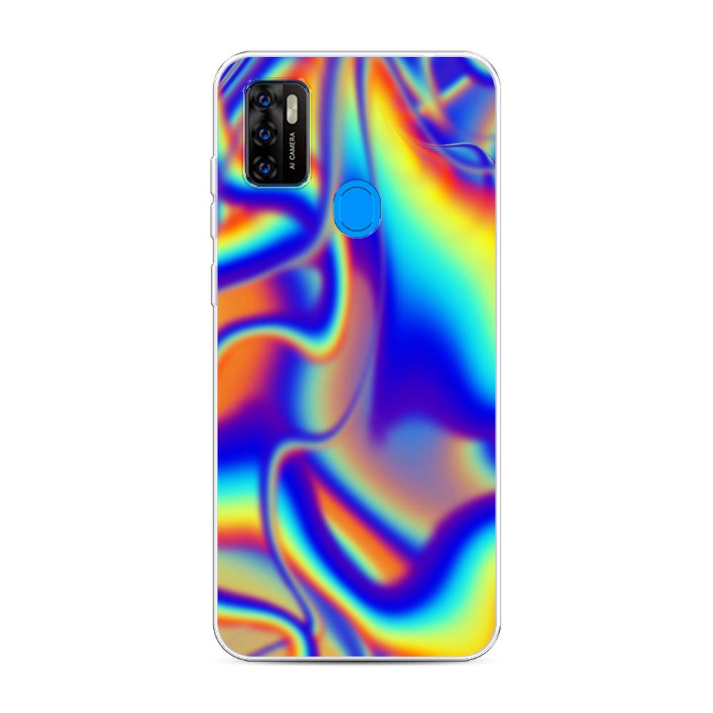

Чехол на ZTE Blade A7s 2020 "Яркая голограмма", Разноцветный, 133950-3