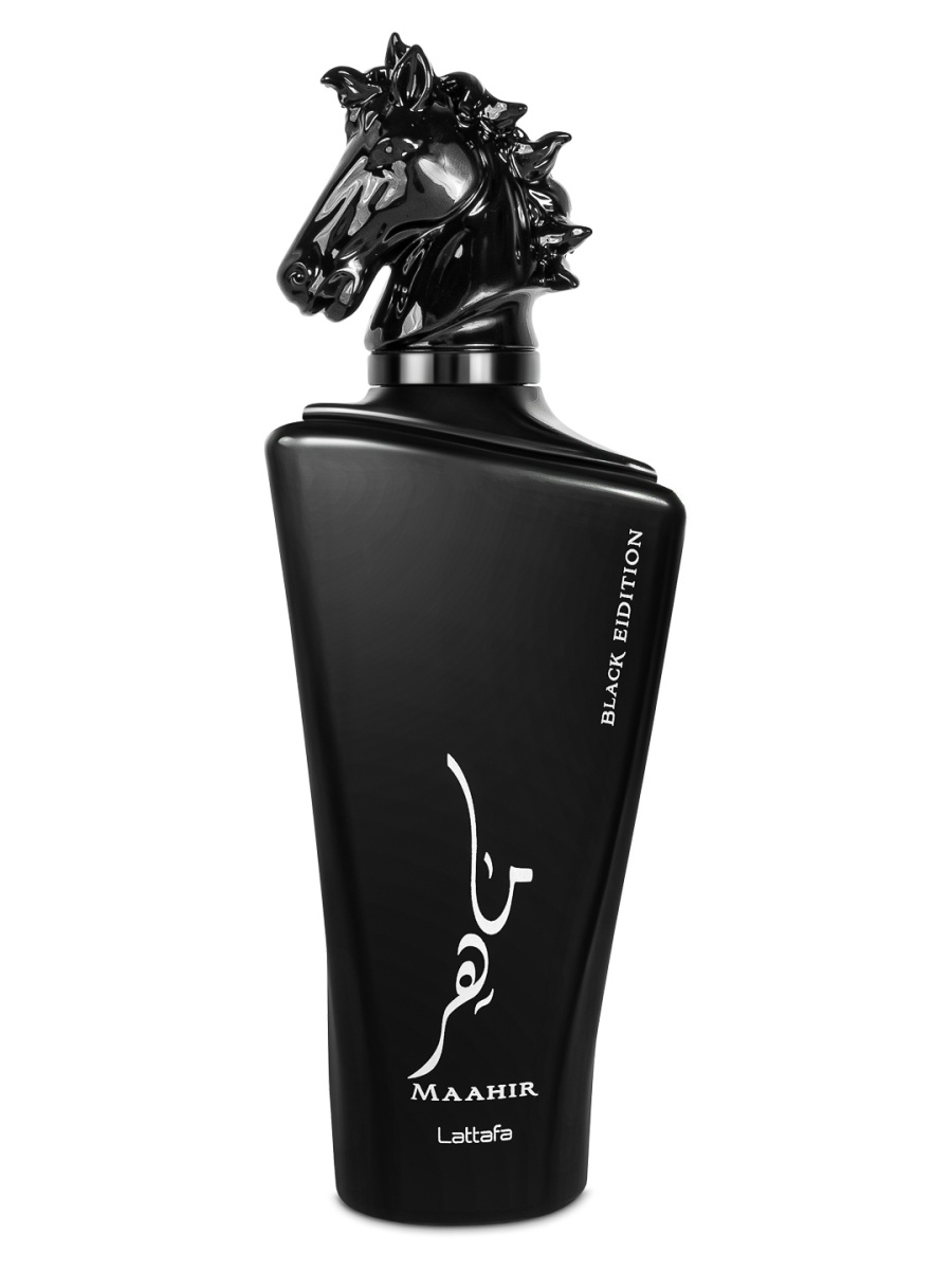 Вода парфюмерная Lattafa Perfumes Maahir Black Edition унисекс, 100 мл набор косметики lattafa raghba for man 100 мл и дезодорант 50мл