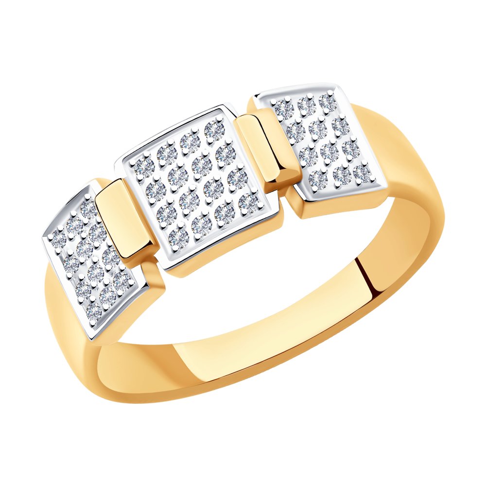 

Кольцо из золота р. 18,5 SOKOLOV Diamonds 1011982, бриллиант, 1011982