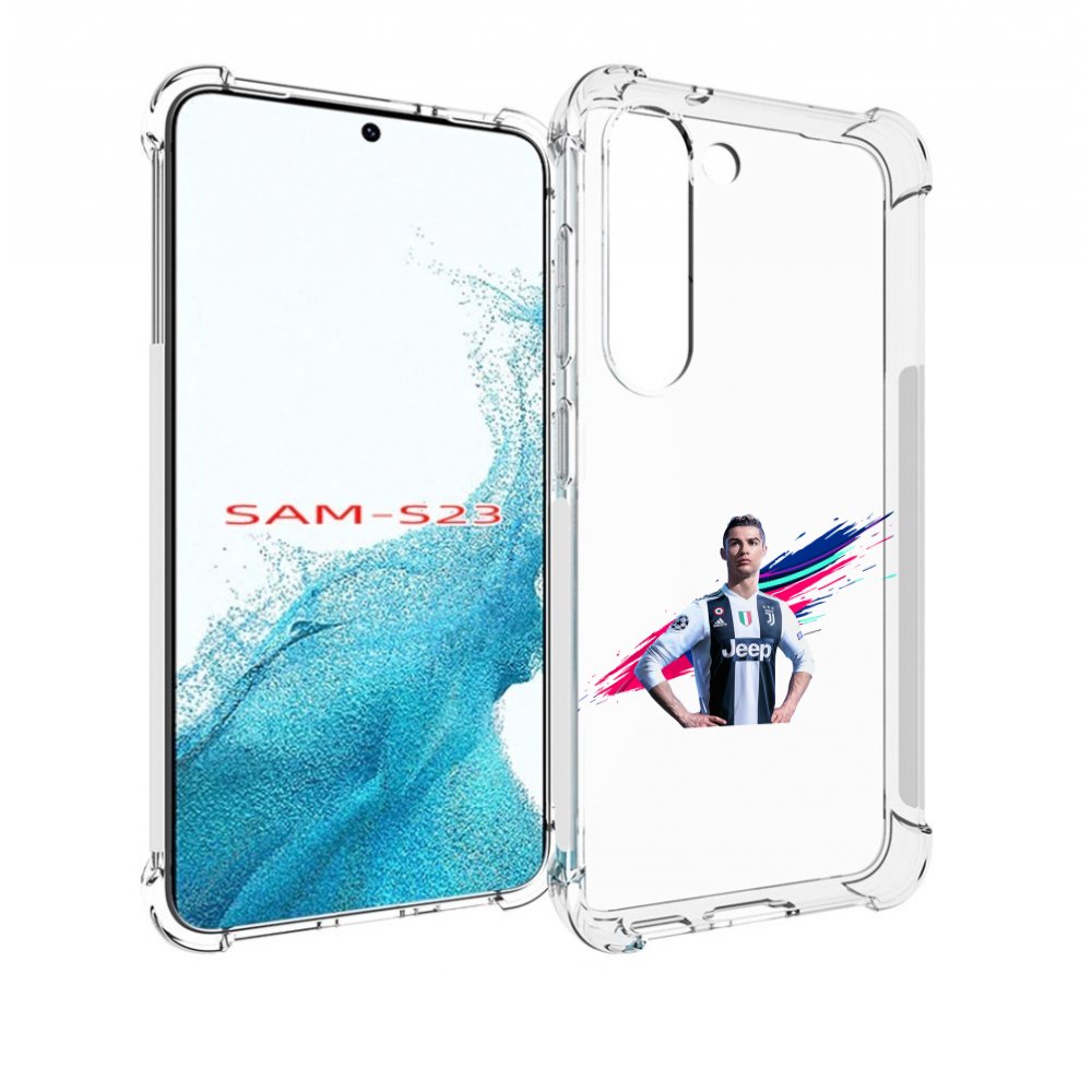 

Чехол MyPads fifa-Криштиану-Роналду мужской для Samsung Galaxy S23, Прозрачный, Tocco