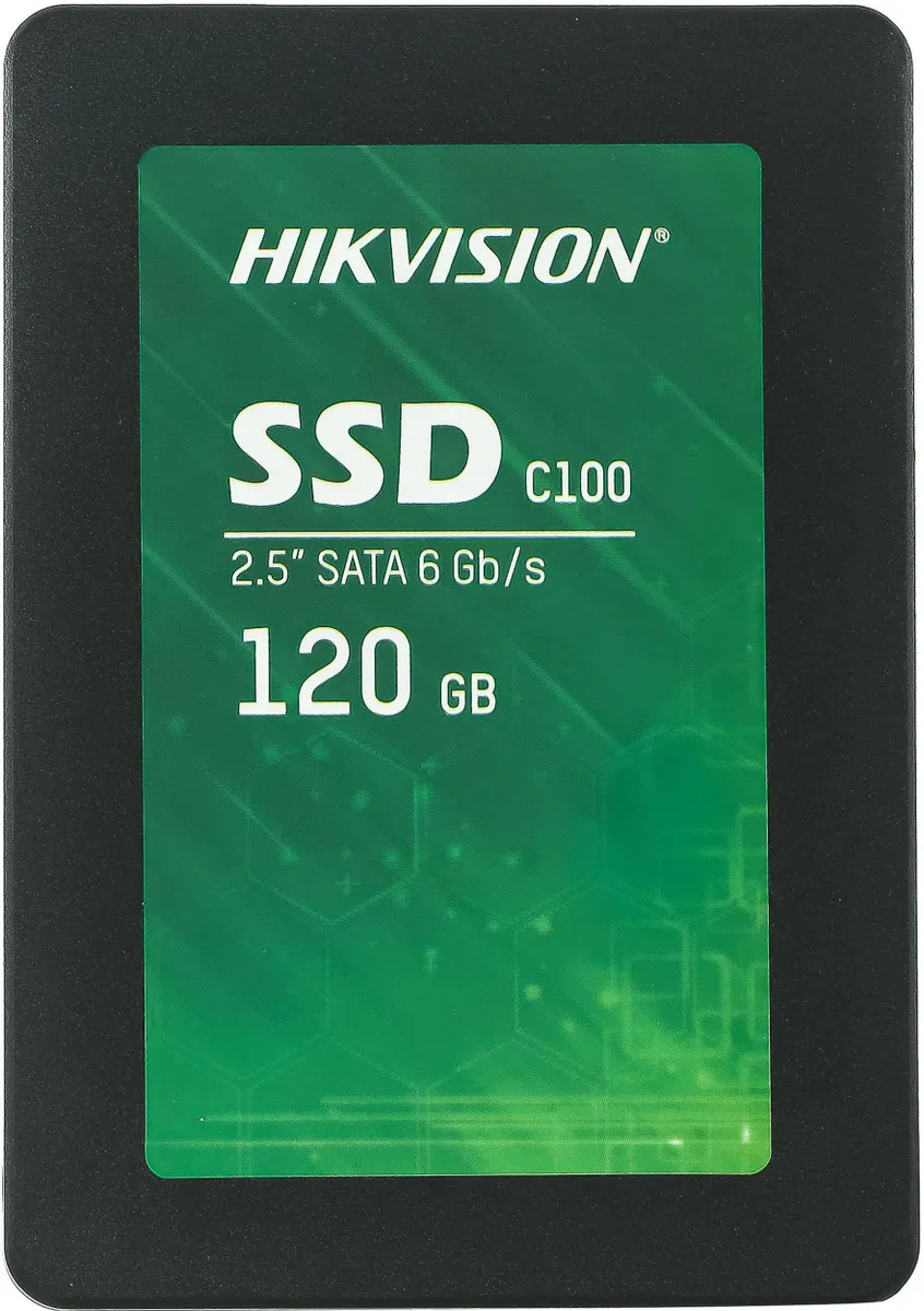 

SSD накопитель Hikvision C100 2.5" 120 ГБ (HS-SSD-C100/120G), C100