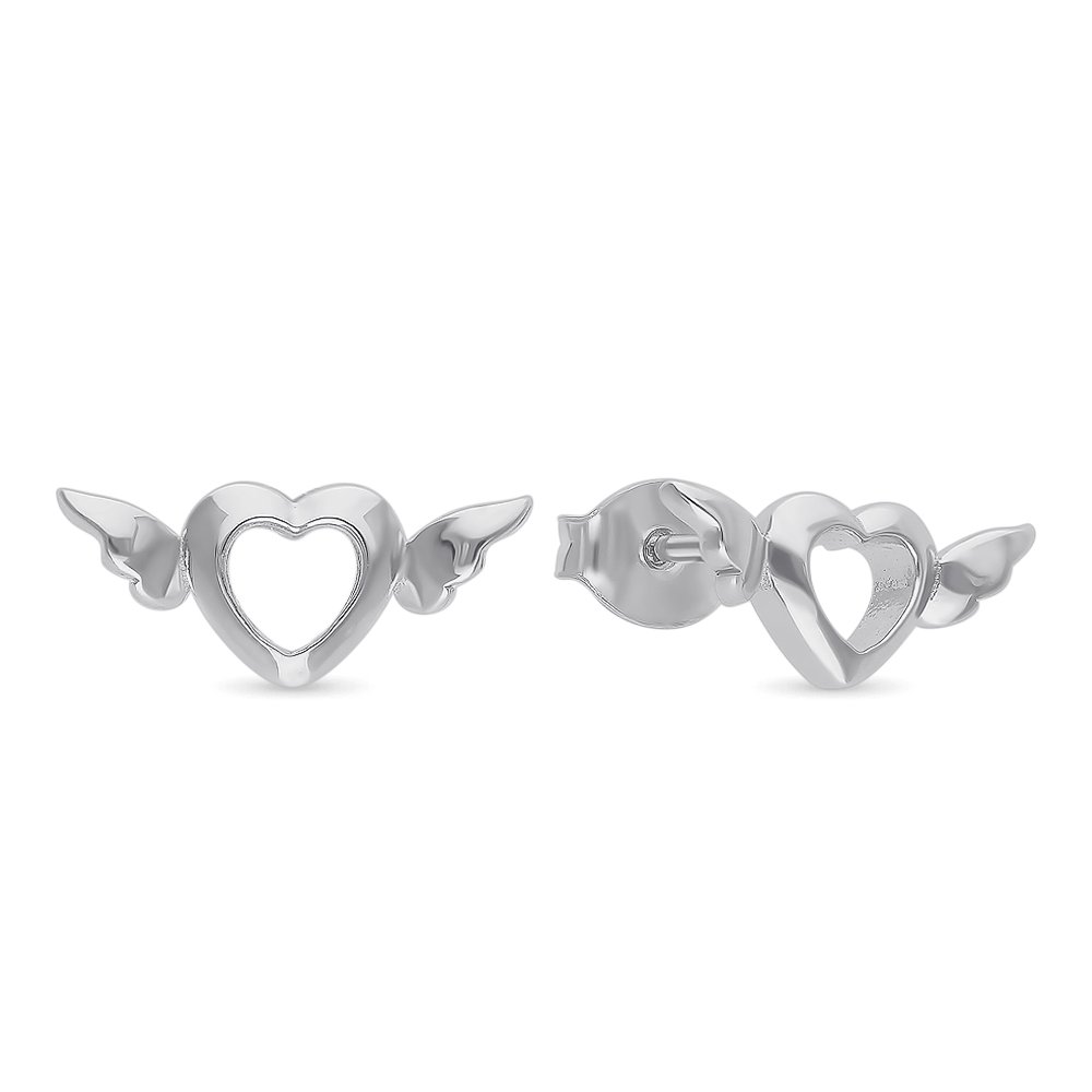 

Серьги из серебра без вставки 585Gold 702006975, 702006975
