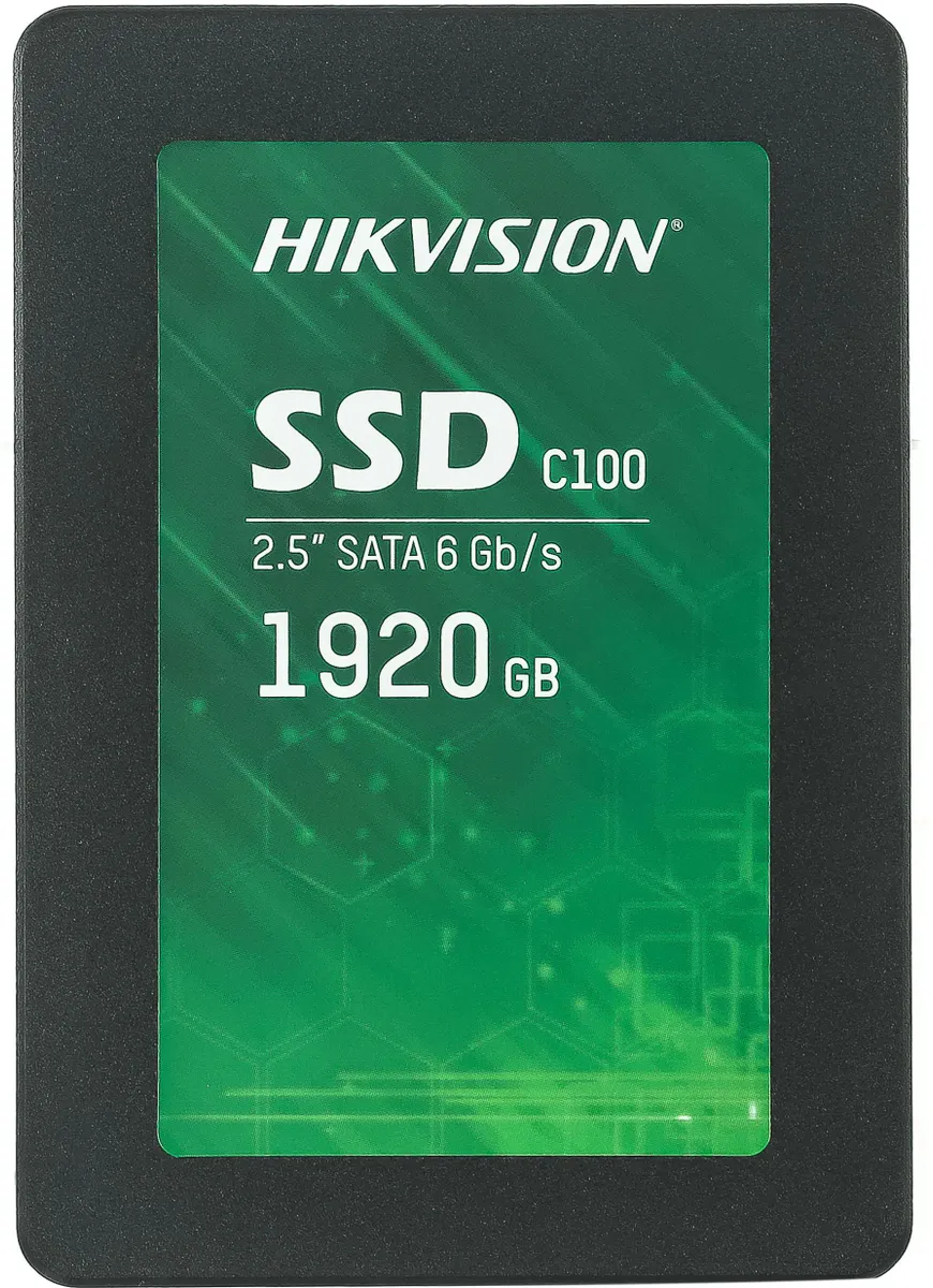 

SSD накопитель Hikvision C100 2.5" 1,92 ТБ (HS-SSD-C100/1920G), C100