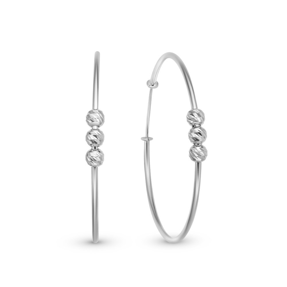 

Серьги из серебра без вставки 585Gold 702006604, 702006604