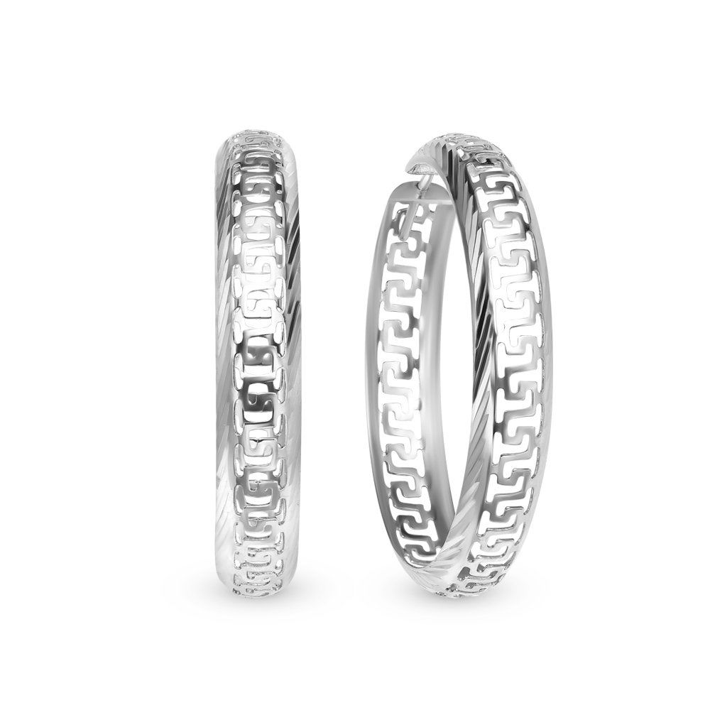 

Серьги из серебра без вставки 585Gold 702006904, 702006904