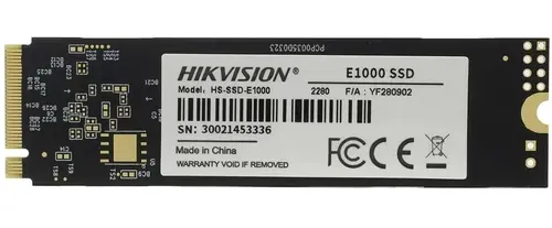 

SSD накопитель Hikvision E1000 M.2 2280 1 ТБ (HS-SSD-E1000/1024G), E1000