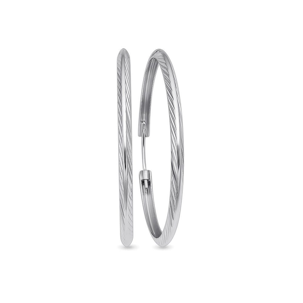 

Серьги из серебра без вставки 585Gold 702006971, 702006971