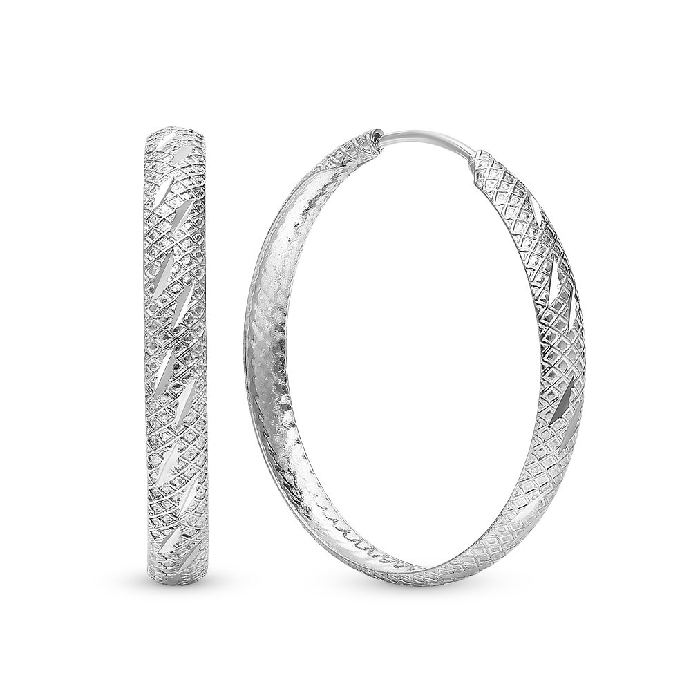 

Серьги из серебра без вставки 585Gold 702006983, 702006983