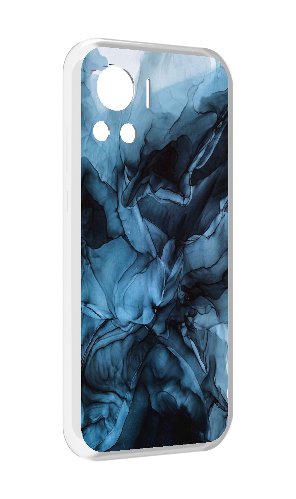 

Чехол MyPads голубой дымок для Motorola Edge 30 Ultra, Прозрачный, Tocco