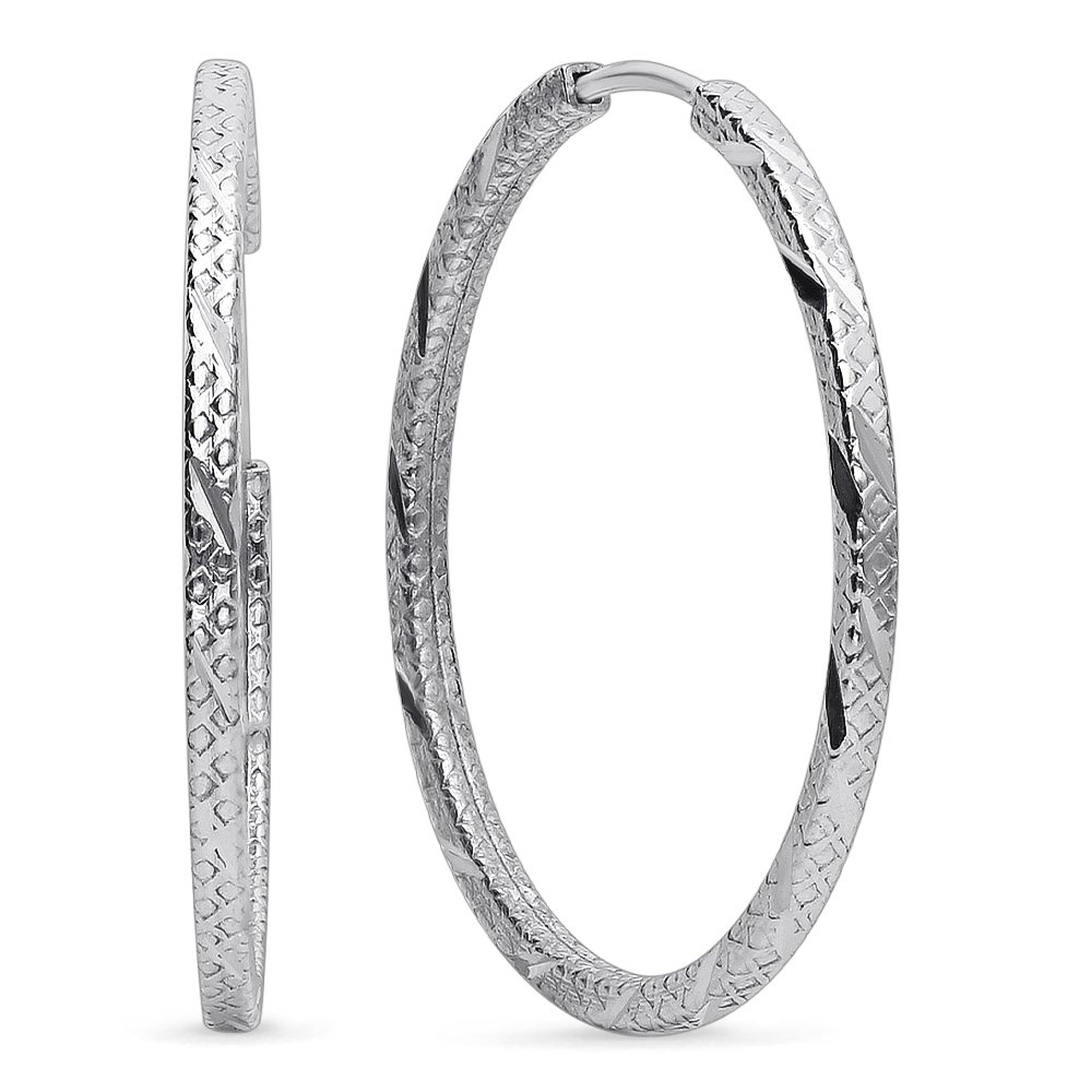 

Серьги из серебра без вставки 585Gold 702006980, 702006980