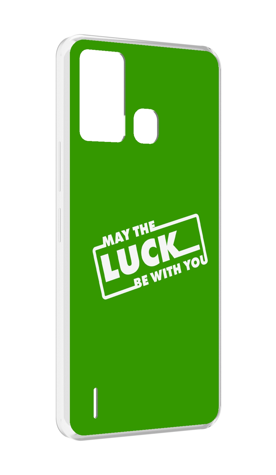 

Чехол MyPads Luck green для ITEL S16 / ITEL Vision 1 Pro, Прозрачный, Tocco