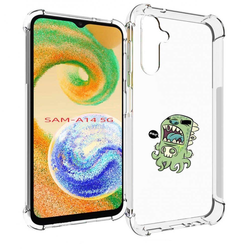 

Чехол MyPads crop для Samsung Galaxy A14 5G, Прозрачный, Tocco