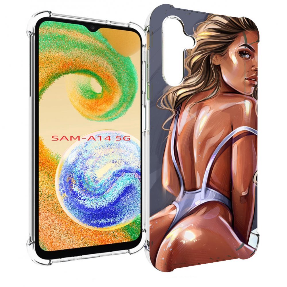 

Чехол MyPads craigos-art для Samsung Galaxy A14 5G, Прозрачный, Tocco