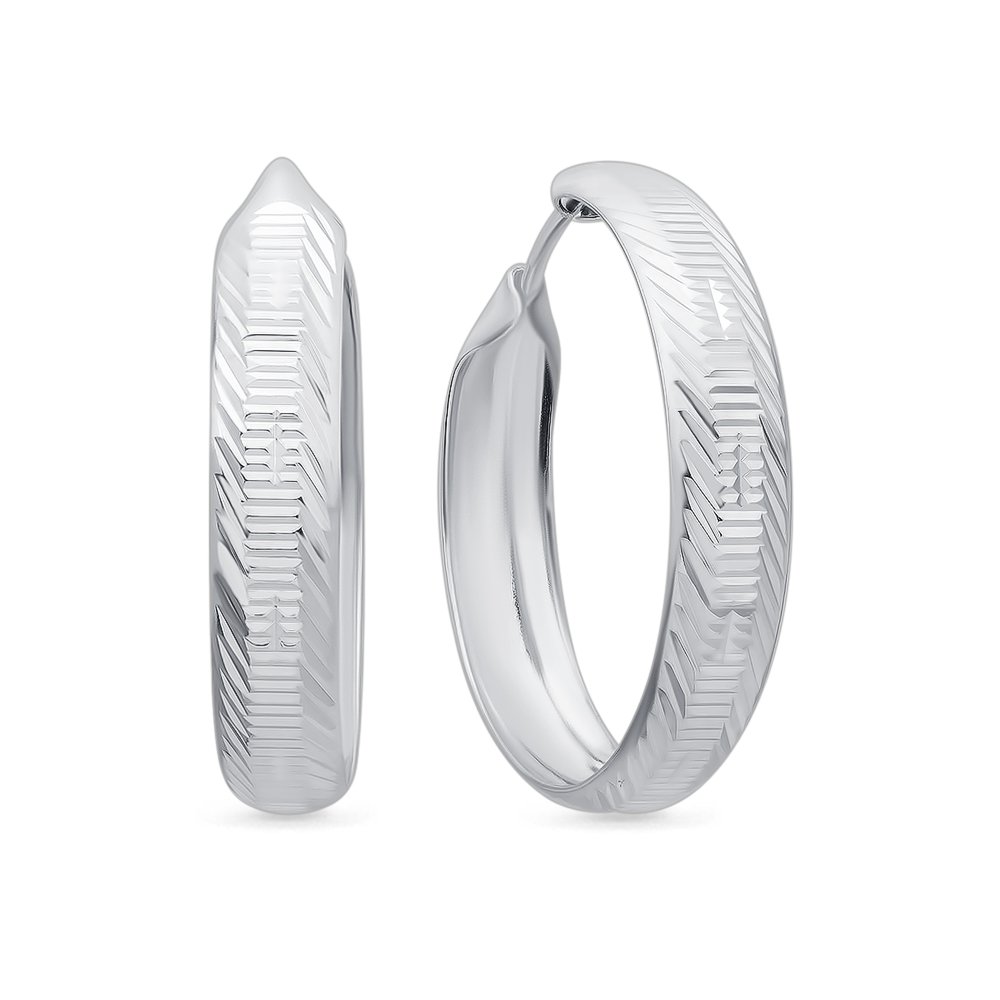 

Серьги из серебра без вставки 585Gold 702006902, 702006902