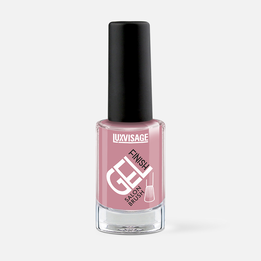 Лак для ногтей Luxvisage Gel Finish 37 Серо-лиловый 9 г 387₽