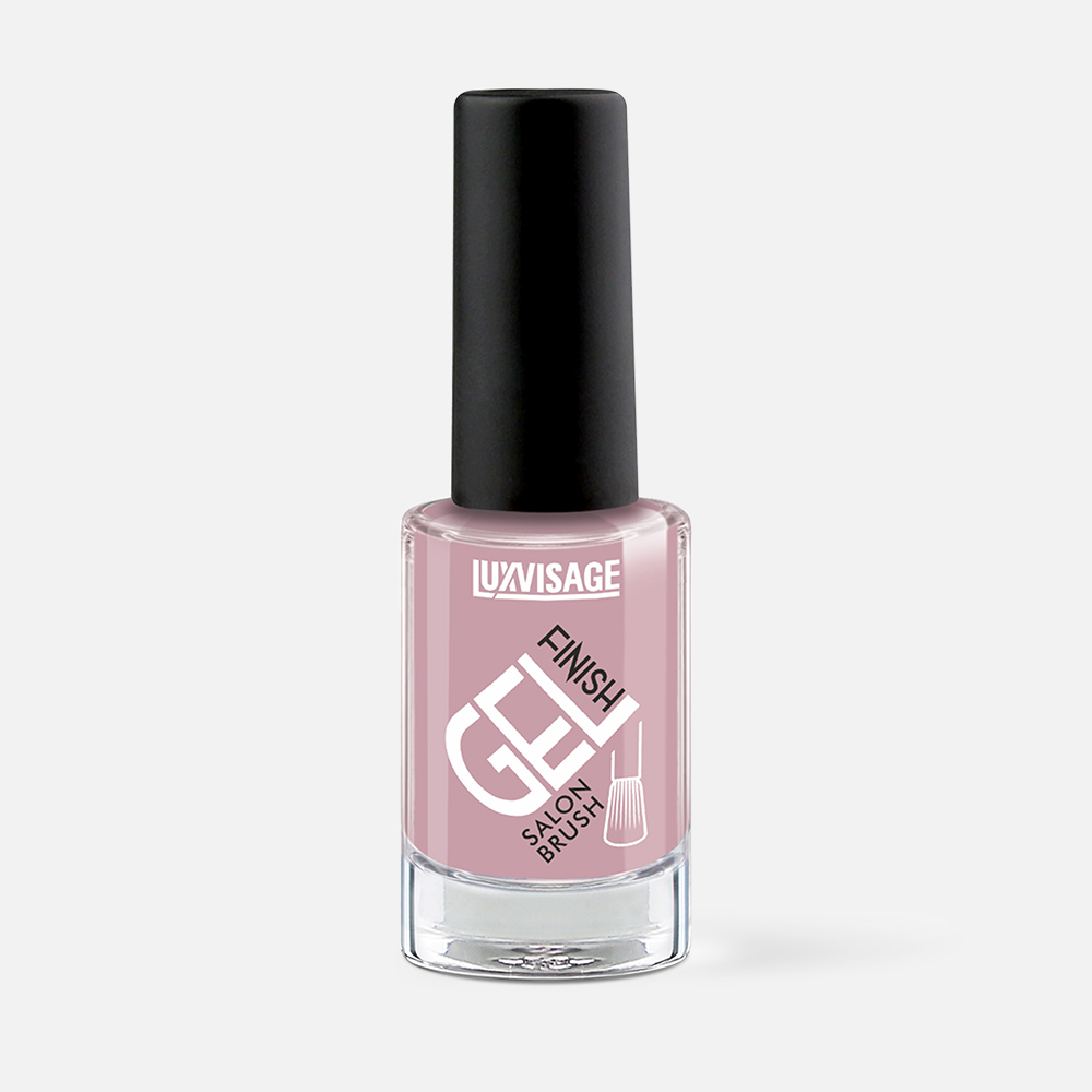 Лак для ногтей Luxvisage Gel Finish №34 Светло-сиреневый, 9 г