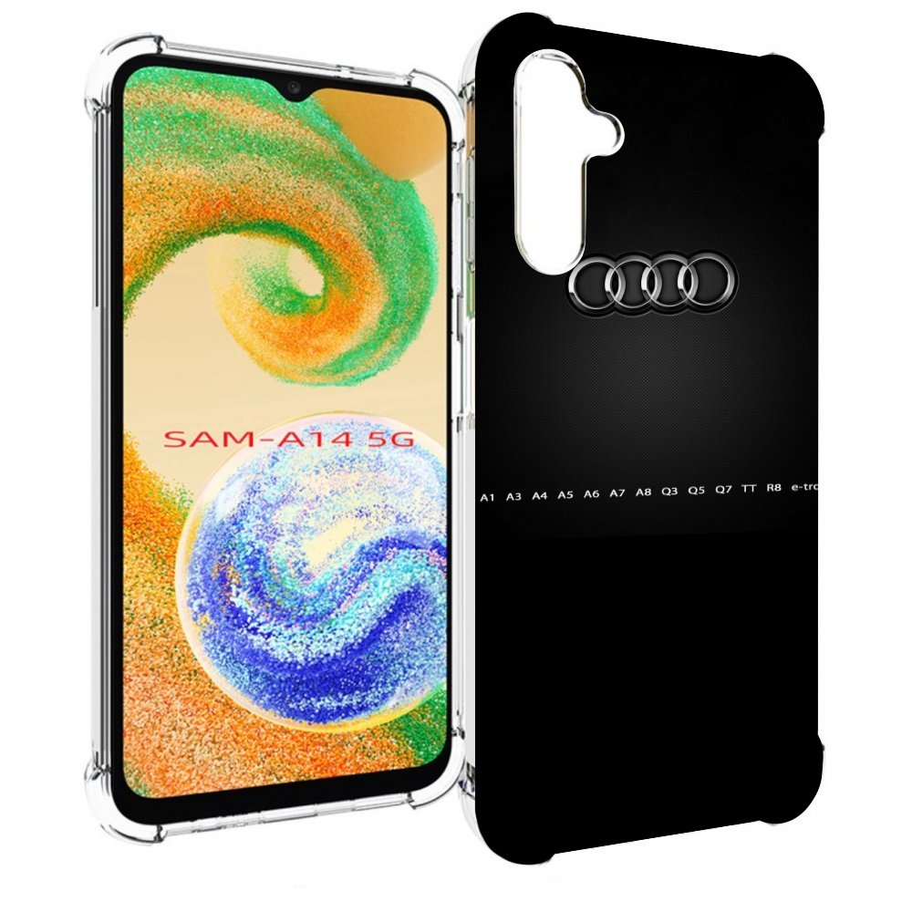 

Чехол Mypads Audi 1 Мужской Для Samsung Galaxy A14 5G, Прозрачный, Tocco