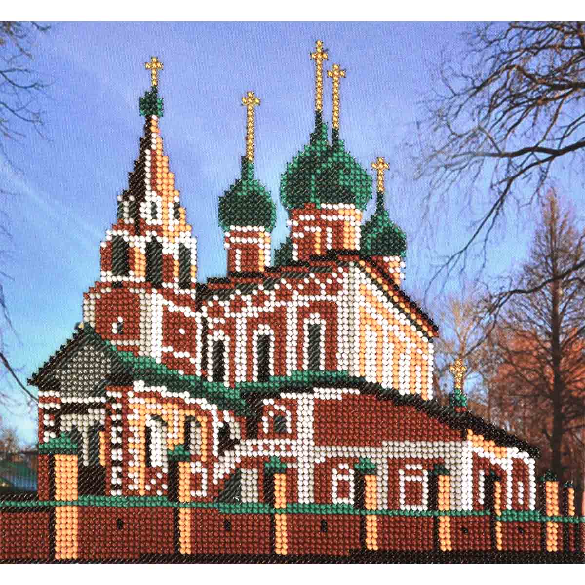 

Набор для вышивания бисером Созвездие Храм Архангела Михаила, З-105