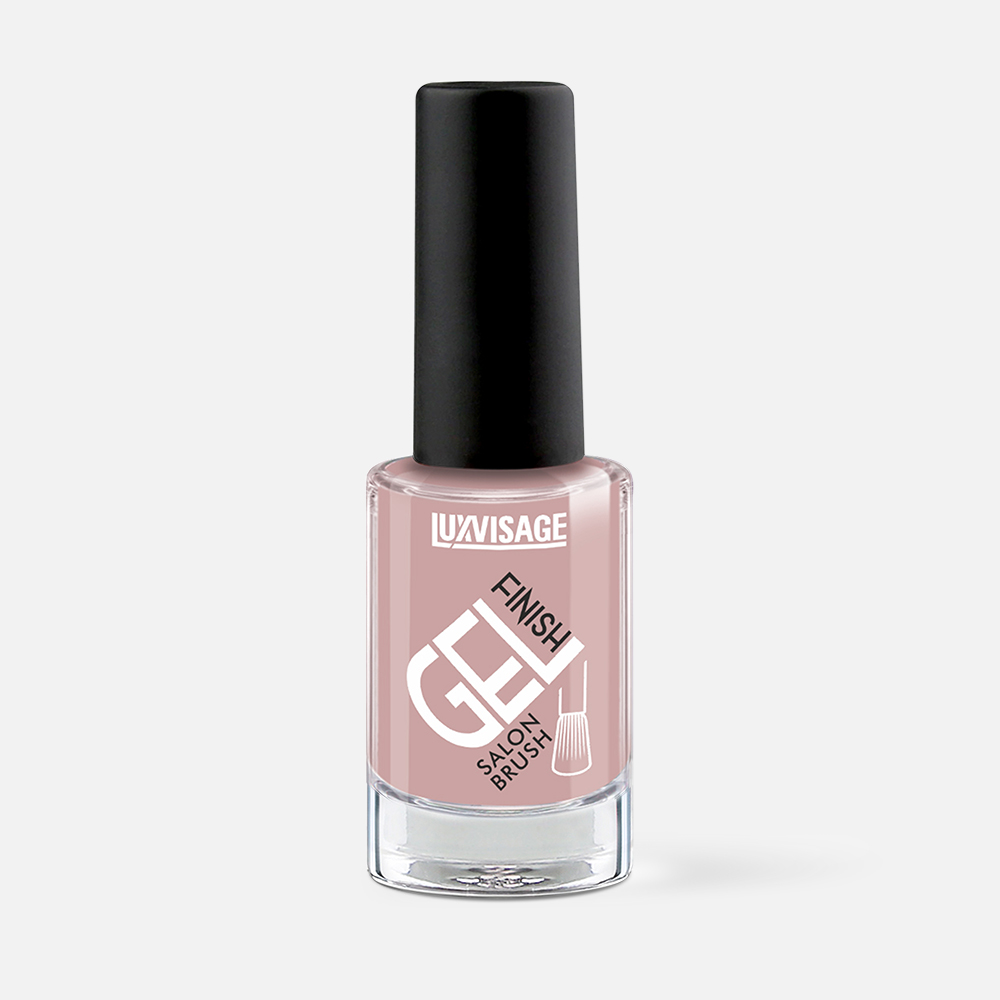 Лак для ногтей Luxvisage Gel Finish 32 Бежево-розовый 9 г 387₽