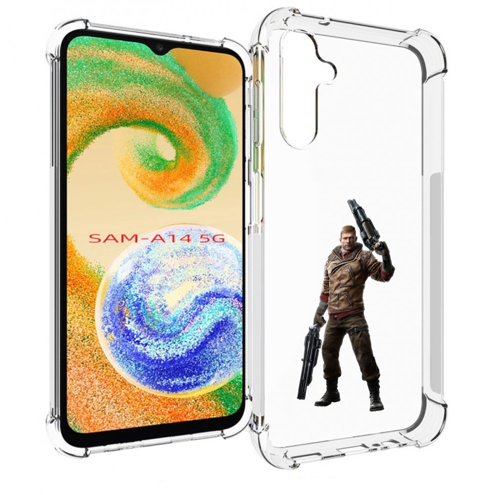 

Чехол MyPads Wolfenstein для Samsung Galaxy A14 5G, Прозрачный, Tocco