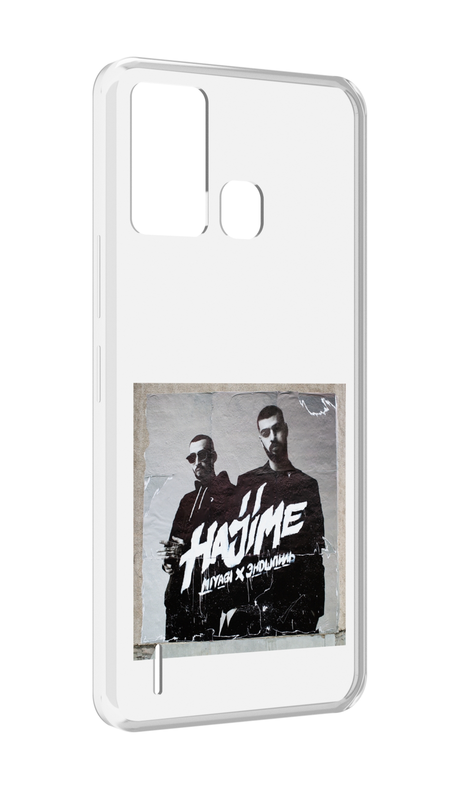 

Чехол MyPads Hajime, pt для ITEL S16 / ITEL Vision 1 Pro, Прозрачный, Tocco