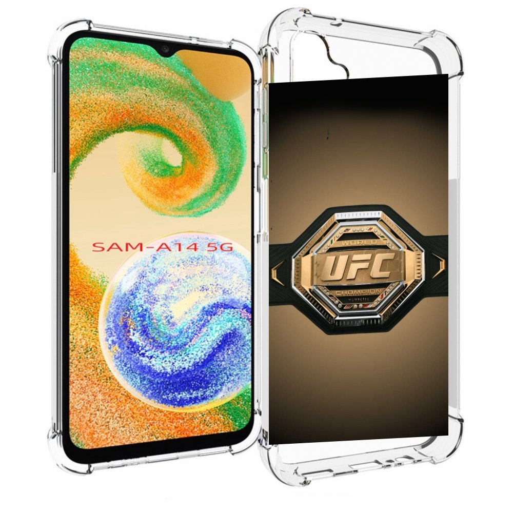 Чехол MyPads UFC единоборства мужской для Samsung Galaxy A14 5G