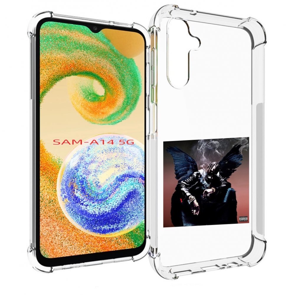 

Чехол MyPads Travis Scott - Birds In The Trap Sing McKnight для Samsung Galaxy A14 5G, Прозрачный, Tocco