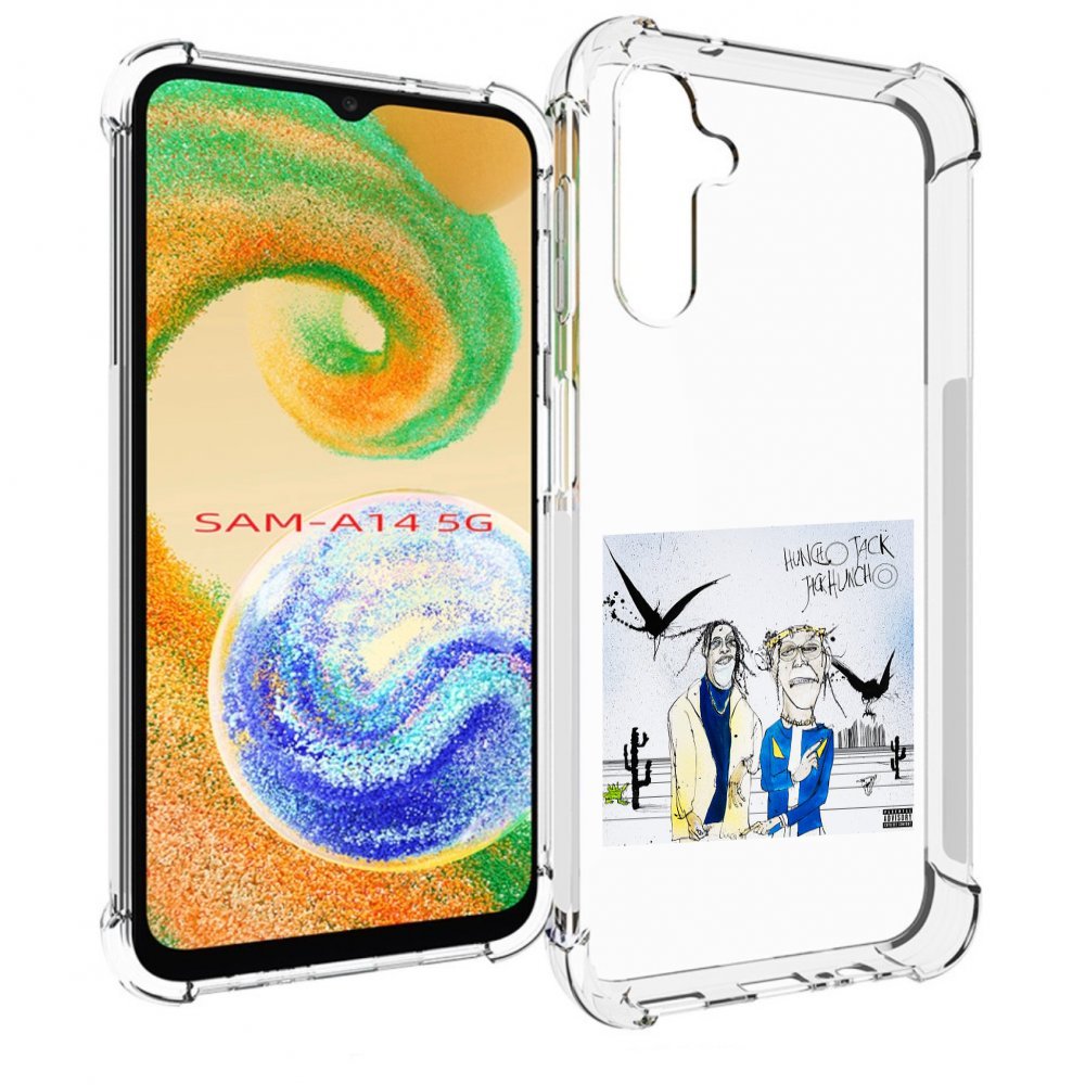 

Чехол MyPads Travis Scott & Quavo - Huncho Jack, Jack Huncho для Samsung Galaxy A14 5G, Прозрачный, Tocco