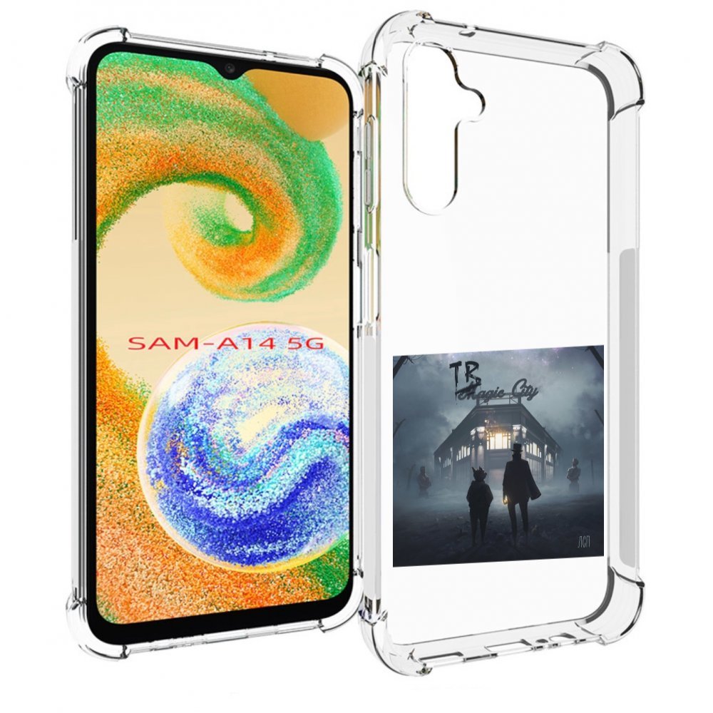 

Чехол MyPads Tragic City ЛСП для Samsung Galaxy A14 5G, Прозрачный, Tocco