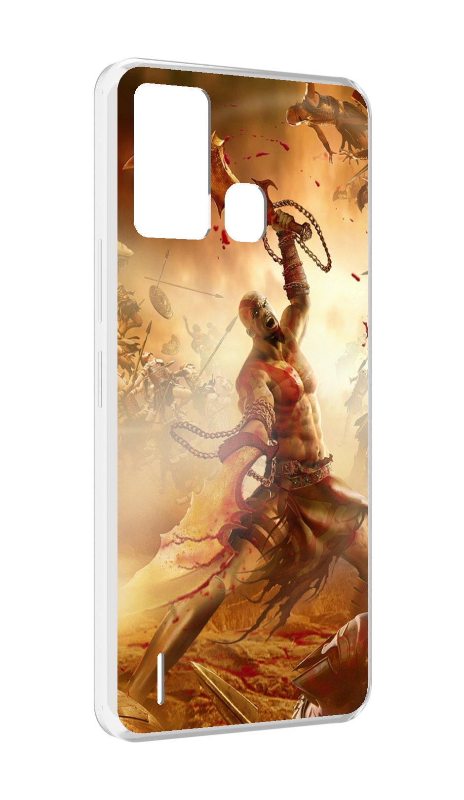 

Чехол MyPads God Of War III для ITEL S16 / ITEL Vision 1 Pro, Прозрачный, Tocco