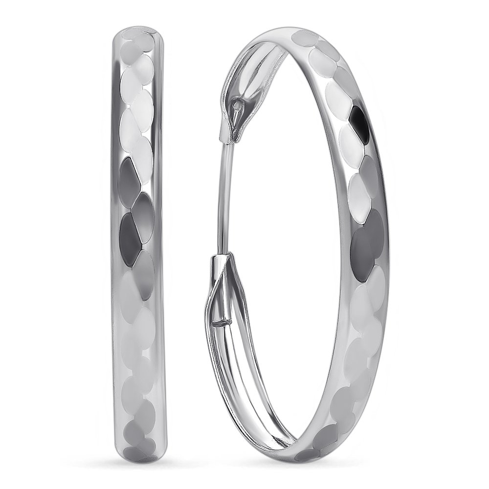 

Серьги из серебра без вставки 585Gold 702006635, 702006635