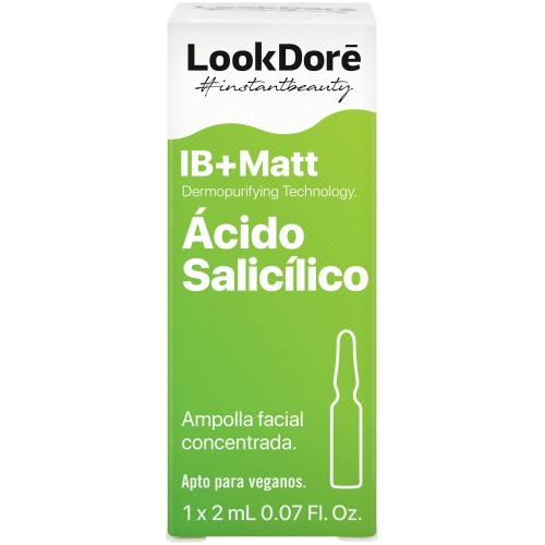 фото Концентрированная сыворотка lookdore ib matt ampoule anti-imperfections salicylic, 2 мл