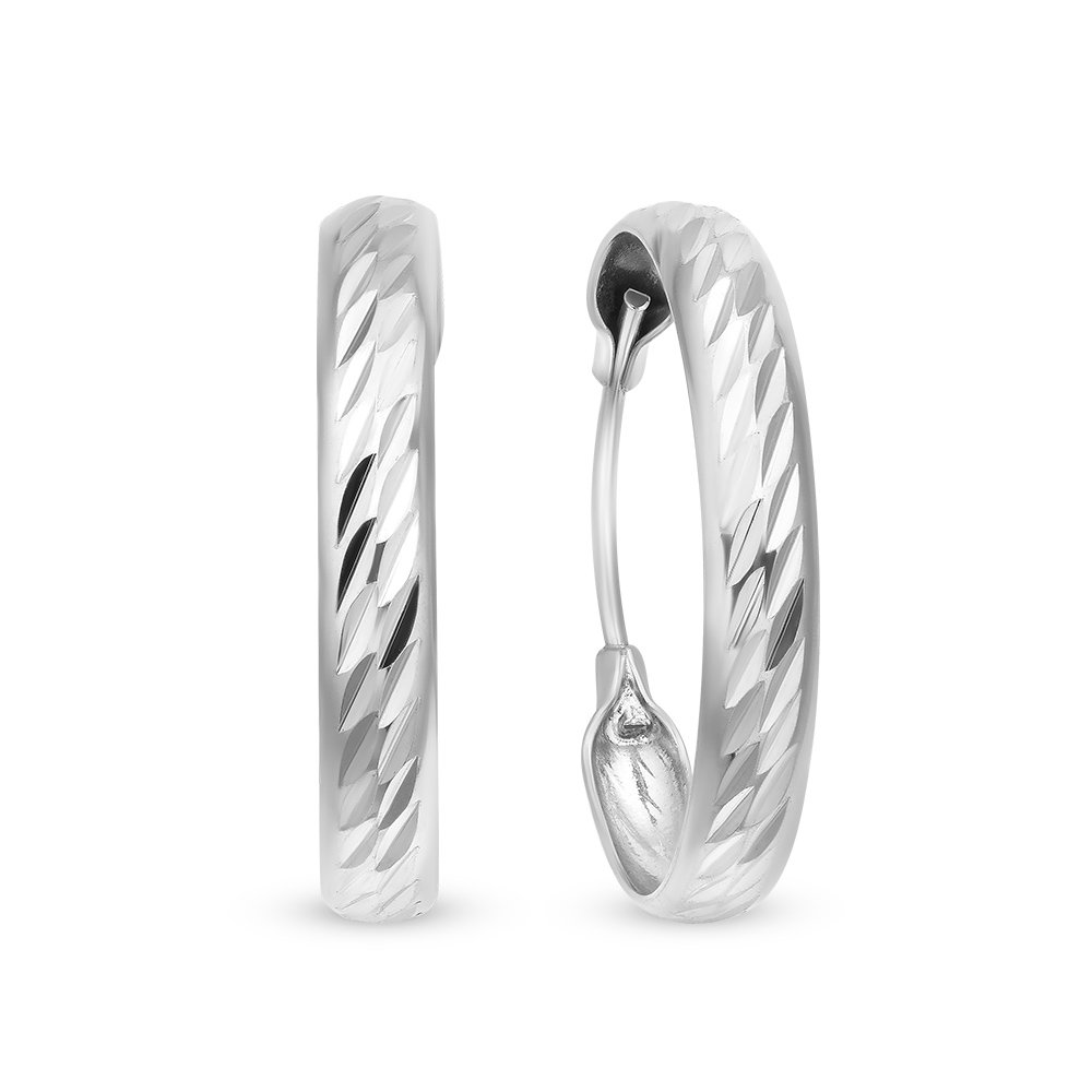 

Серьги из серебра без вставки 585Gold 702006774, 702006774