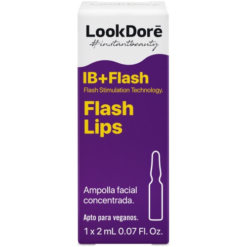 Купить Концентрированная сыворотка для губ LOOK DORE IB FLASH AMPOULES FLASH LIPS 1х2 мл, LookDore