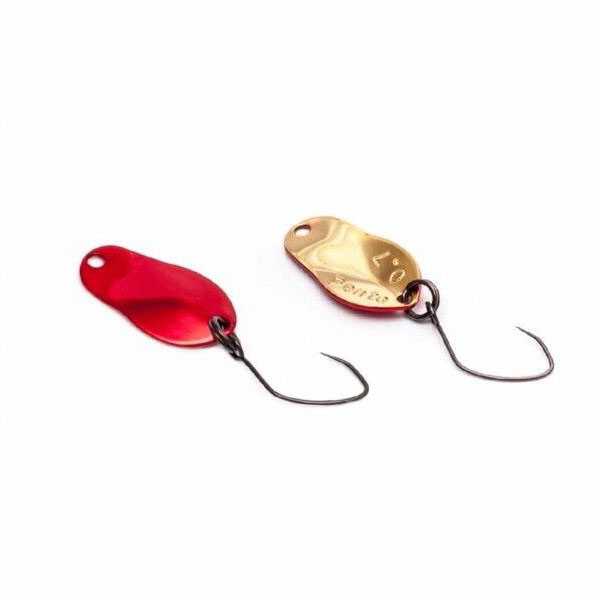 

Блесна Ivyline Penta 1.3g 19mm E01, Красный;золотистый, Penta
