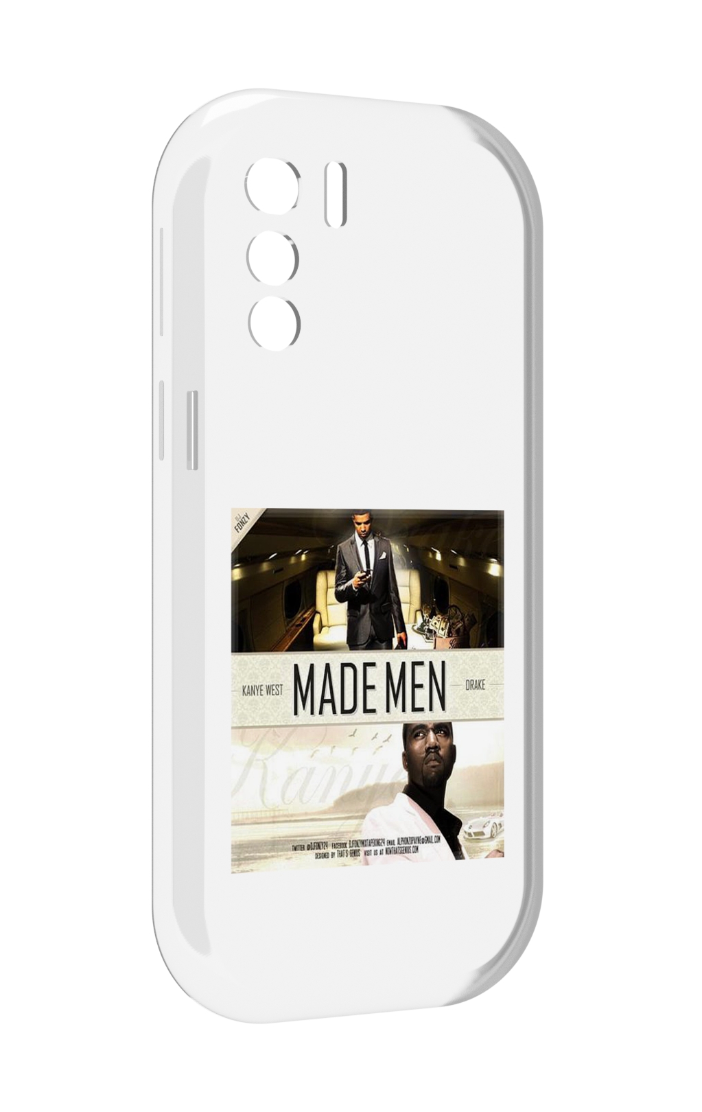 

Чехол MyPads Kanye West & Drake - Made Men для UleFone Note 13P, Прозрачный, Tocco