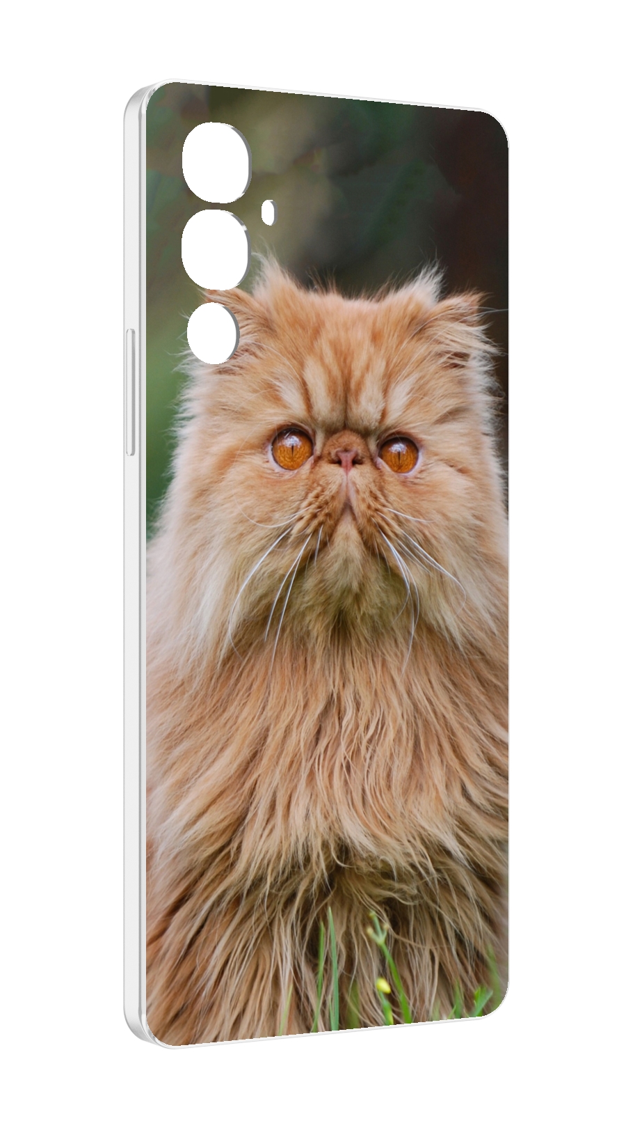 Чехол MyPads кошка персидская для Tecno Pova 4