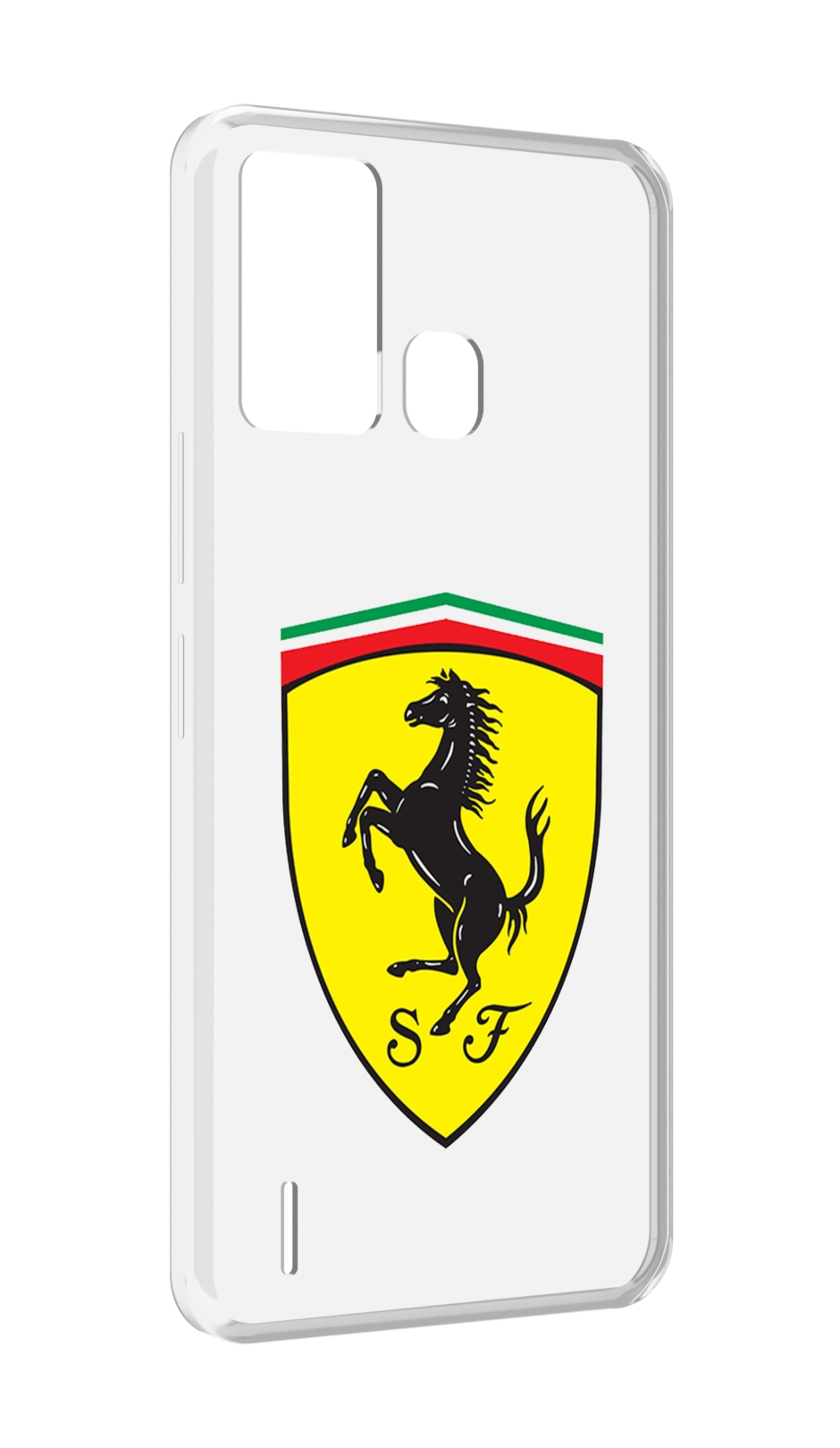

Чехол MyPads Ferrari-3 мужской для ITEL S16 / ITEL Vision 1 Pro, Прозрачный, Tocco