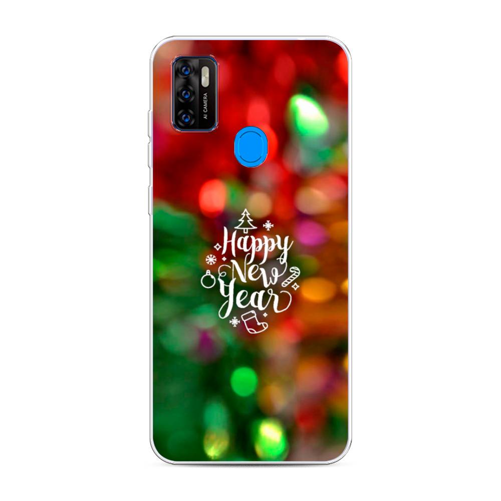 

Чехол на ZTE Blade A7s 2020 "Новый Год на елке", Зеленый;красный;желтый, 133950-5