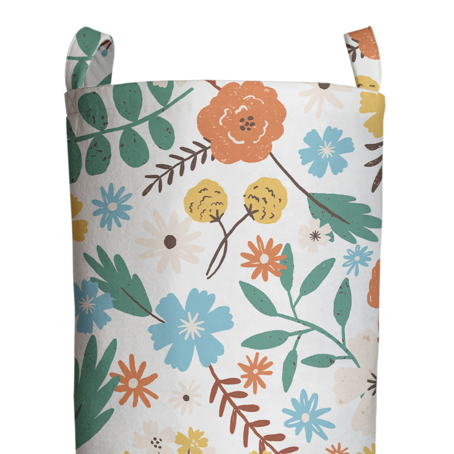 

Корзина для игрушек и белья, Луг цветов 60х40см, Белый, Луг цветов