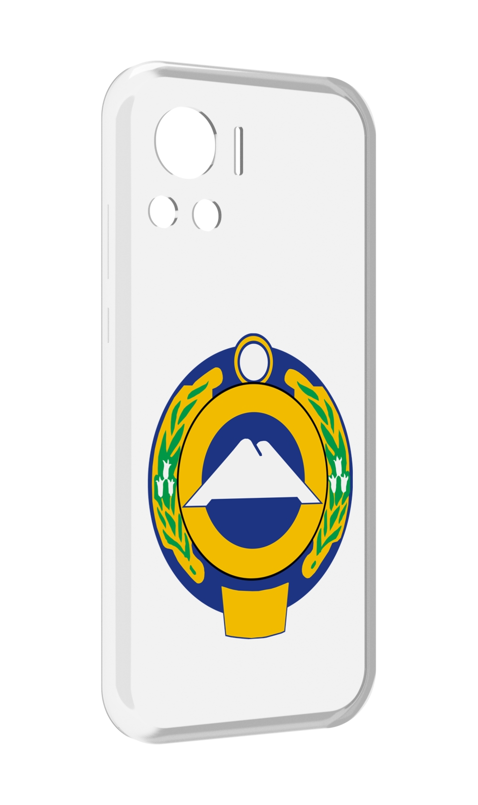 

Чехол MyPads герб-карачаево-черкессия для Motorola Edge 30 Ultra, Прозрачный, Tocco