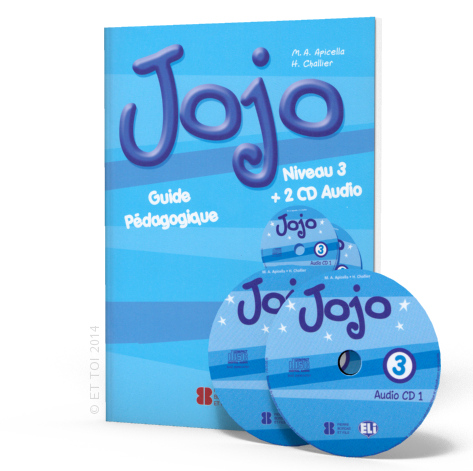 фото Книга jojo 3 guide pedagogique + 2 cd audio eli