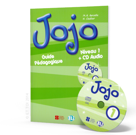 фото Книга jojo 1 guide pedagogique + cd audio eli