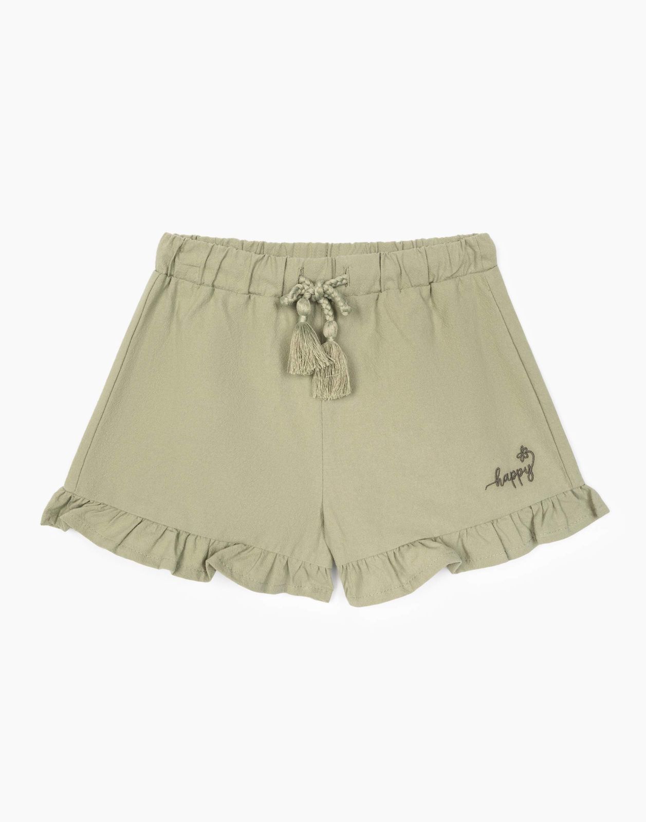 

Шорты для девочки Gloria Jeans GSH011413 оливковый 6-8л/128, Зеленый, GSH011413