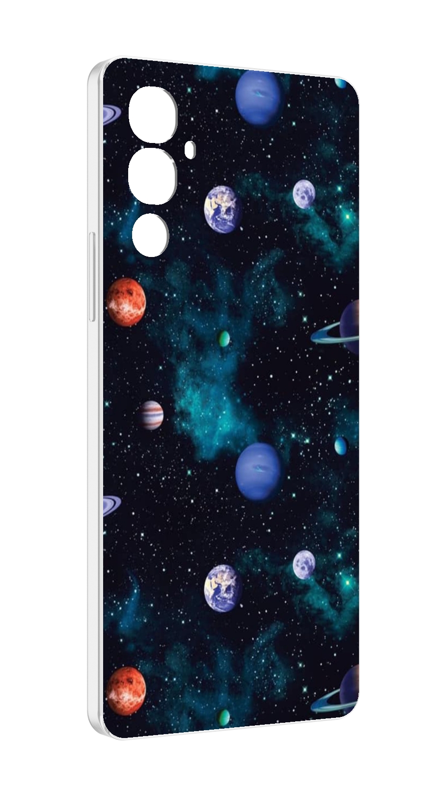 

Чехол MyPads космическое-пространство для Tecno Pova 4, Прозрачный, Tocco