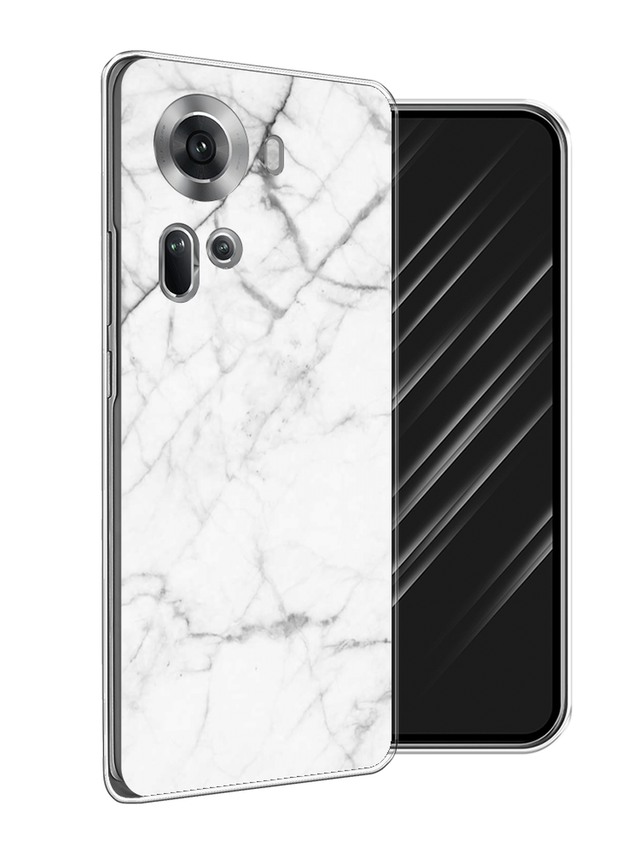 

Чехол Awog на Oppo Reno 11 (Global) "Светлый мрамор", Серый, 2515850-1